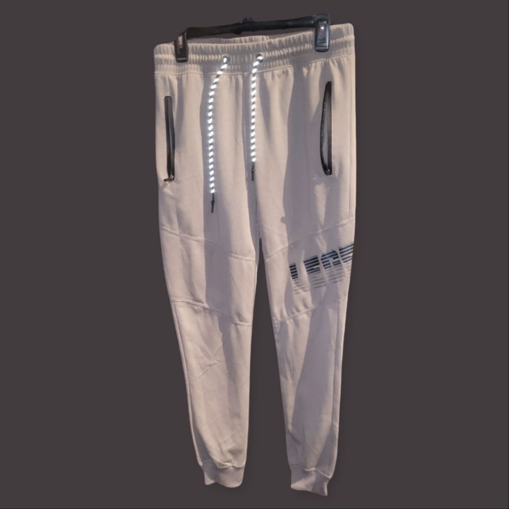 Encrypted NYC Jogger Pants Men's M Handcrafted Apparel in Dark Tan